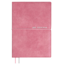 Ежедневник дат. 2026г А6 128л., кожзам, мягк.пер. "Шеврет розовый"  +ПОДАРОК