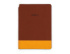 Ежедневник недат. А5 128л., мягк.пер., кожзам. "Коричневый" ляссе