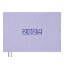 Планинг дат. 2026г 181*127мм 64л., кожзам., мягк.пер. "Джут сиреневый" +ПОДАРОК