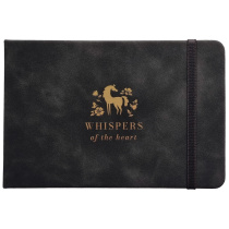 Планинг дат. 2026г А6 64л., кожзам., тв.пер. "Grace. Черный" +ПОДАРОК