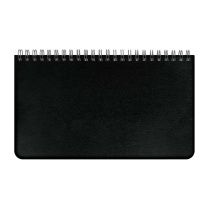 Планинг недат. 190*110мм  68л., кожзам, тв.пер. "Бьянчини черный"