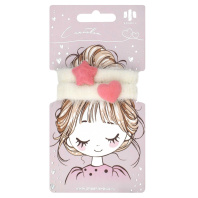 Набор резинок для волос "Феникс+. Звёздочка и сердечко" 2шт.