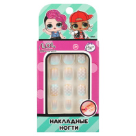 Накладные ногти "ЛОЛ"
