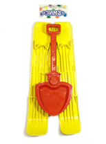 Набор лыжи и лопата 43см