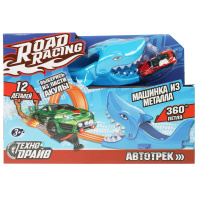 Автотрек 30*20см машинка, петля 360