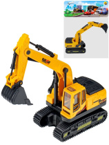 Машинка инерционная 13 см двери откр, 4 дор. знака,светофор,белый