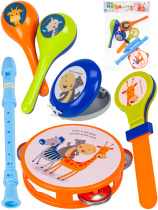 Набор музыкальных инструментов "Веселый оркестр" 6 предметов