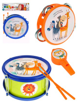 Набор музыкальных инструментов "Веселый оркестр" 7 предметов