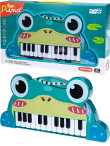 Пианино 32*47см "Лягушонок" батарейки  2*АА не в компл