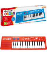 Синтезатор 31см 2*AA не в комплекте, 32 клавиши, цвет микс