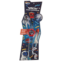 Часы электорнные "Космос" LR41 (в комплекте)