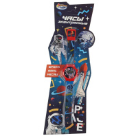 Часы электорнные "Космос" LR41 (в комплекте)