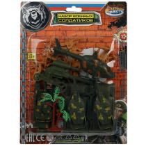Набор солдатиков "Военные" с аксессуарами