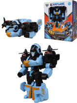 Трансформер 21см "Самолет", цвет микс