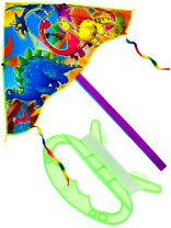 Воздушный змей "Динозавры"  90*50см