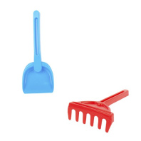 Набор игрушек. "Детский" совок и грабли