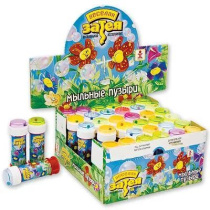 Мыльные пузыри  60 мл "Цветы"