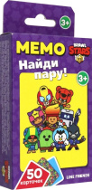 Игра Мемо "Brawl Stars" 50 карточек