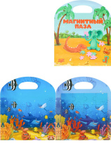 Игра магнитная "Акула" 25*21см 16 эл., 3+