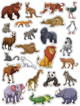 Игра магнитная "Дикие животные" 24 дет. 3+
