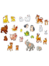 Игра магнитная "Мамы и детки" 24 дет. 3+