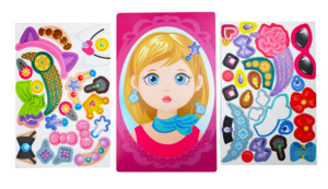 Игра магнитная "Одевашки. Модная девчонка" 45 элементов 3+