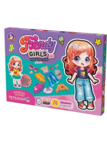 Игра магнитная "Одевашки. Модная девчонка. Алиса" 74 детали 3+
