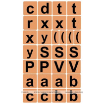 Магниты 26 шт "Математические символы"