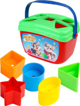 Сортер-ведерко "Щенки" 1+