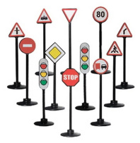 Игра "Дорожные знаки" 12 шт