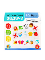 Игра развивающая Логические задачи "Что лишнее 2" 5+
