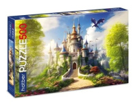 Пазлы  500 элементов  480*330мм.  "По дороге в замок" Premium
