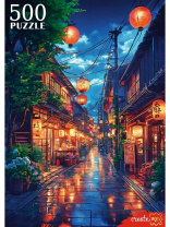 Пазлы  500 элементов  480*330мм. "Восточная улица"