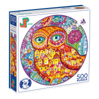 Пазлы  500 элементов  480мм. "Дивная сова"