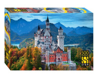 Пазлы  500 элементов  500*345мм.  "Золото Альп"