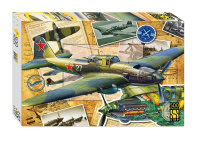 Пазлы  500 элементов  500*345мм.  "Самолет Ил-2"