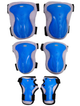 Набор защиты детский на 7-18лет, сине-голубой