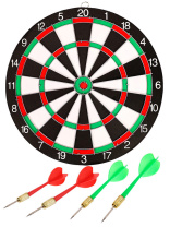 Дартс 30см, 4 дротика