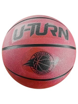 Мяч спортивный баскетбольный размер 7, окр. 73-75см, 600гр, оранжевый, НЕ НАДУТЫЙ