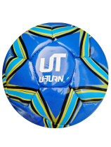 Мяч спортивный футбольный размер 2, диам. 15см, 150гр, 1-слойный, машинная сшивка НЕ НАДУТЫЙ