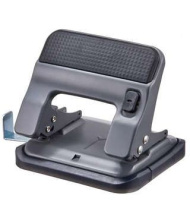 Дырокол KW-TRIO  30 лист., металл, серый