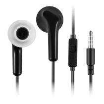 Гарнитура внутриканальная Smartbuy Model X, черная, микрофон, пульт управления