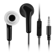 Гарнитура внутриканальная Smartbuy Model X, черная, микрофон, пульт управления