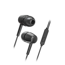 Гарнитура внутриканальная Smartbuy S5, черная, микрофон, пульт