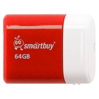 Флеш-драйв  64 GB USB 2.0 Smartbuy LARA Red