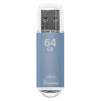 Флеш-драйв  64 GB USB 3.0/3.1 Smartbuy V-Cut Blue