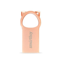 Флеш-драйв  32 GB USB 2.0 Smartbuy Metal Kitty Pink