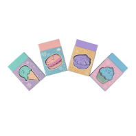 Ластик  BV "My sweet" 30*45*13мм, 4 цвета