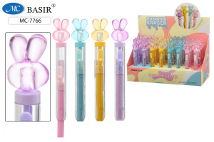 Ластик Basir автокарандаш "Зайчик" 11см