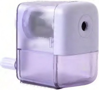 Точилка механическая 1 отв, пласт.корпус, автоподача, фиолетовая Точилка механическая 1 отв, пласт.корпус, автоподача, фиолетовая